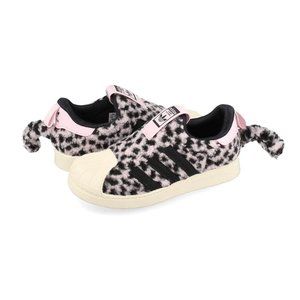 ADIDAS Superstar Girls Size 4K Toddler Baby GY9176 Pink Leopard Cheetah NEW